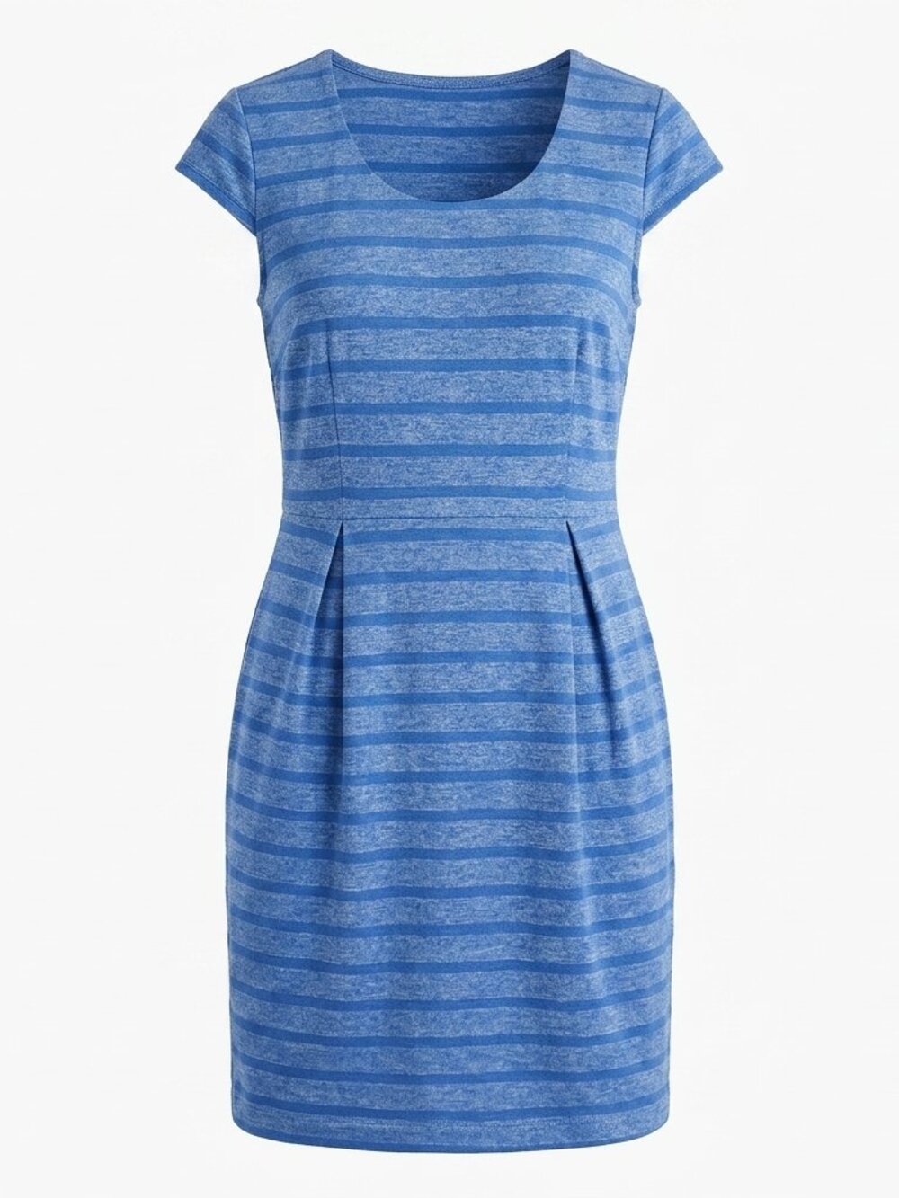 Marc New York by Andrew Marc - Short Sleeve Dress MD4B2102 | Size 6 | Blue Jay